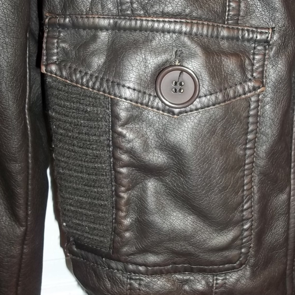 Forever 21 Aviator Style Jacket Size Small - Picture 6 of 8